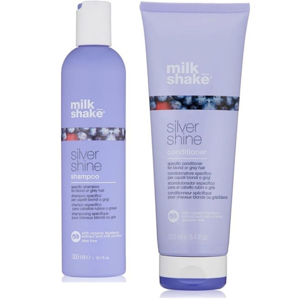 PACK OF 12 • Milkshake Silver Shine Haircare Kit